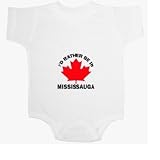 I'd Rather Be in Mississauga Baby Ultrasoft Onesie