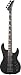 Jackson JS3 Concert Electric Bass Guitar Transparent Black