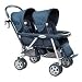 Peg Perego Tender Twin Stroller - Midnight