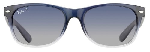 Ray Ban WAYFARER RB2132 Blue Violet Polarized Blue Faded 822 78 52MM Sunglasses product image