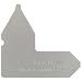 Starrett 167-3/64 Stainless Steel Radius Gauge - Inch, 3/64" Radius