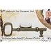 Steampunk Antique Brass Finish Key Ring