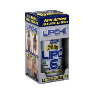 LIPO 6- Nutrex Accelerated Epherda Free Fat-Loss Formula, 240 Liquid Caps