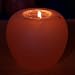 Indus Classic Himalayan Natural Rock Salt Crystal Mini Apple Shape Tea Light Candle Holder Lamps