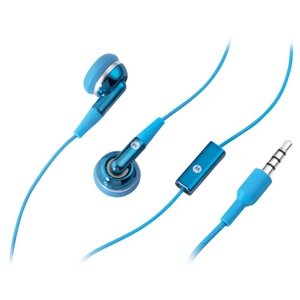 Motorola EH25 Blue Stereo Ear Bud Headset - 89249N by Motorola