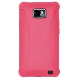 New Silicone Skin Jelly Case Baby Pink For Samsung Galaxy S Ii Gt I9100 Fashionable Flexible by AMZER