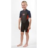 Bare Junior Velocity Shorty Kids Wetsuit for Surf, Snorkel, Scuba