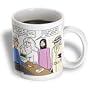 Rich Diesslins Funny Religious Light Cartoons - God Id Needed at Video Check-Out - Mugs