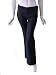 MIU MIU Twill Lana Flair Leg Pants in Nero