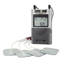 Experian Health Dual Combo Tens Unit and Muscle Stimulator System with Carrying Case, Electrodes, and Battery Included Amazing Pain Relief for Chronic Pain , Acute Pain , Back Pain , Fibromyalgia ,Sciatica, Osteo Arthritis and More