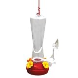 Friends Of Flight Haven HB0262A Plastic Window and Hanging Hummingbird Feeder, 6-Ounce