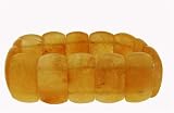 Medium Cushion Style Bracelet - Yellow Jade