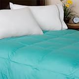 Review SmartBargains  / 300TC Colorful Down Alternative Comforter, Full/Queen, Sea Green