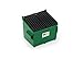 First Gear 1/34 Scale Diecast Collectible Waste Management Refuse Bin (#90-0169T)