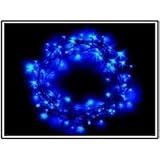 300 BLUE LED CHRISTMAS XMAS STRING LIGHTS 8 FUNCTIONS