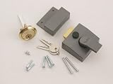 Yale Sec. Door Lock (P85 MS Brass)