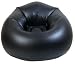 Inflatable Black Beanless Bag Chair
