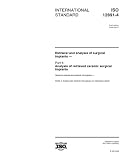 ISO 12891-4:2000, Retrieval and analysis of surgical implants -- Part 4: Analysis of retrieved ceramic surgical implants