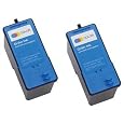 2 Pack DELL M4646 Color 4646 Ink Cartridges for 922 924 942 944 962 964 Printers