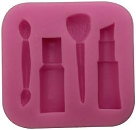 CakeToolOK Lipstick Silicone Fondant Mould Cake Sugarcraft Chocolate Decorating Baking Mold by CakeToolOK