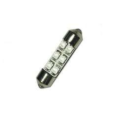 FK Automotive FKBP0101217 LED Birnen Set f�r Innenraumbeleuchtung (2 St�ck) von FK mit je 6 LEDs, T11 31 mmFarbe blau, 12V