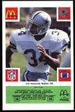 Herschel Walker Dallas Cowboys McDonald's 1986 Football Special Card (Green Tab)