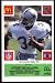 Herschel Walker Dallas Cowboys McDonald's 1986 Football Special Card (Green Tab)