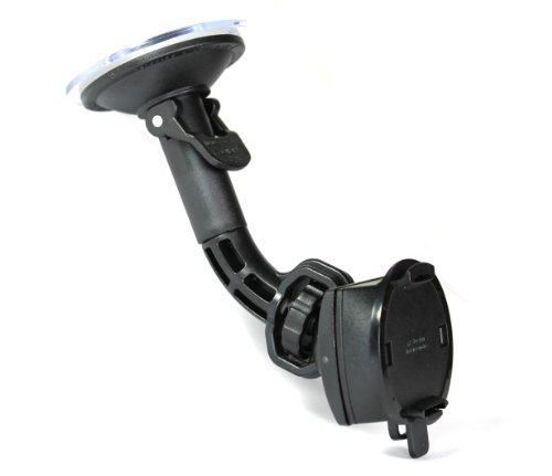 KRS - HN6 - KFZ Halterung Navigon 70 / 40 / 20 42 / 72 / 92 / easy / plus / premium / 8450 8410 6310 6350 live 1410 Primo 2410 1400 2400 7210 7310 4310max 4350max 3310max 3300max 2510 Explorer Autohalterung mit Kugelgelenk 360° Autohalter neigbar / schwenkbar, vibrationsfreie KFZ Halterung