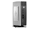HP Thin Client t5550 - Tour - 1 x Nano U3500 / 1 GHz - RAM 1 Go - Aucun disque dur - Chrome9 HCM - Gigabit Ethernet - Windows Embedded CE 6.0 R3 - Moniteur : aucun(e) - Smart Buy