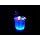 Fortune Products IB-RGBW9 LED Lighted Ice Bucket, 9.25" Diameter x 11.5" Height, 180oz Capacity, Multi-Color