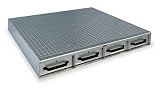 JoBox Sliding Drawer Storage Box - Aluminum Drawers, 4-Drawer Unit, Floor, Model# 1404980