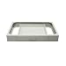 Looped Logic LL3522AWD-SSA Shadow Gray Modular Steel Apron Housing with Chemical Resistant Powder Coated Finish, 35" Length x 5" Height x 22" Depth, 1 Drawer