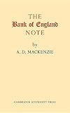 The Bank of England Note: A History of its Printing