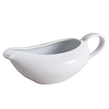 HIC 18-ounce Porcelain Coupe Gravy Boat