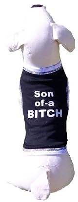 Dog T-Shirt SOB XXL