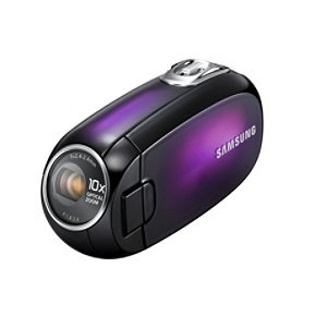 Samsung C20 Ultra Compact "Touch of Color" Camcorder with 10x Optical Zoom (Purple)