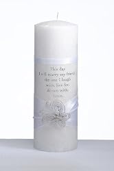 Butterfly Pillar Candle