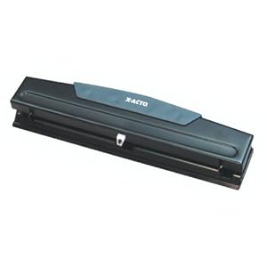 X-ACTO-Economy-Three-hole-punch-with-comfort-grip-clamshell-Assorted-Colors-1549-