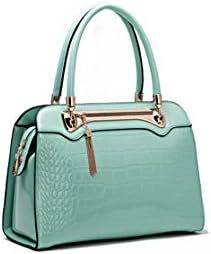 Summer popular fashion handbags Ms. portable shoulder bag big bag (Mint Green)