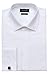 New Mens Dress Shirt White French Cuff Tailored Slim Fit Wrinkle Free By Azar Man