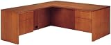 72in x 84in Wood Veneer L Shaped Desk