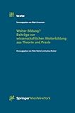 www.payane.ir - Weiter Bildung?: Beiträge zur wissenschaftlichen Weiterbildung aus Theorie und Praxis (iff-Texte) (German Edition)
