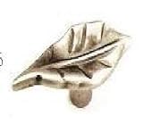 Laurey 51mm Leaf Knob- antique pewter