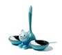 A di Alessi Tigrito Cat Bowl, Light Blue