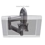 Premier Mounts AM2-B Articulating Wall Mount for 10" to 40" LCD Displays (Black)