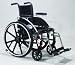 Viper Lightweight Wheelchair - Flip Back Slope Style Desk Arm, 20", Swingaway Footrests