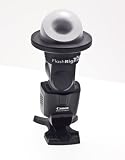 FlashRight PRO Flash Diffuser- Rotating Head Dome Flash Diffuser- Universal Size Fits All External Hot Shoe Flashes including Nikon Flash, Canon Speedlight, for Nikon SB-600, SB-800, SB-900 Flash, Canon Speedlite 380EX, 430EX, 430EX II, 550EX, 580EX, 580EX II, Vivitar Flash, Sunpack, Nissin, Sigma, Sony, Pentax, Olympus, Panasonic Lumix Flashes