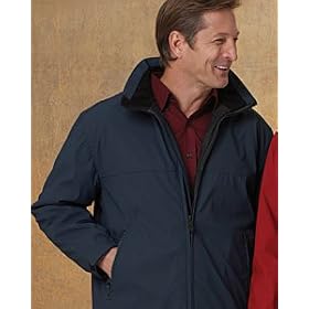 Weatherproof Mens Fleece-Lined PVC Jacket (WP3069) by Weatherproof