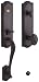 Baldwin 85337.112.ENTR Bethpage Emergency Exit Handleset with Bethpage Knob, Venetian...