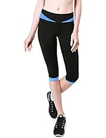Baleaf Women's Yoga Workout Capri Legging